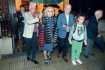 Mirtha Legrand sale de la