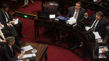 Marcos Peña habla con el