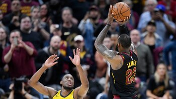 LeBron James fue la gran