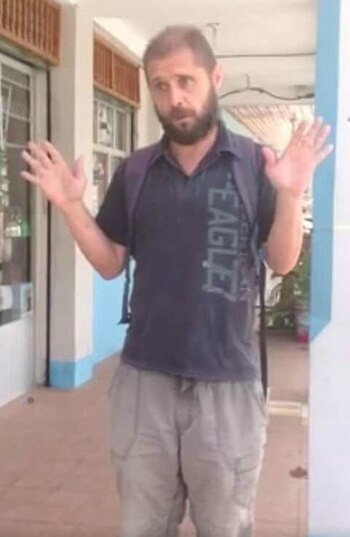 Millen, el ciudadano británico detenido