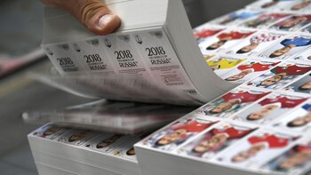 Las figuritas del albúm Panini del