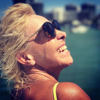 Claudia Villafañe, con esta imagen