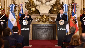 Sebastián Piñera y Macri