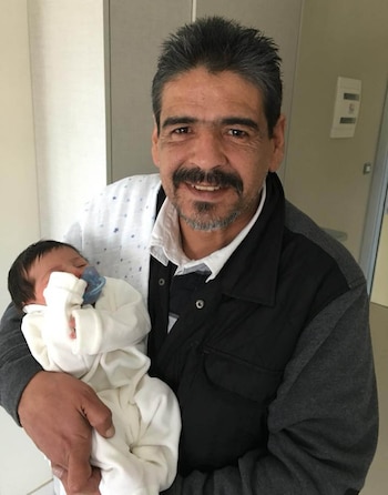 Hugo Maradona con su sobrino