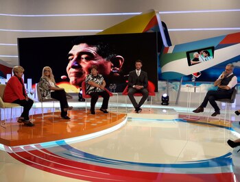 Lili, Kity y Ana Maradona,