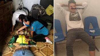 A las autoridades les sorprendió la reacción sin culpa del joven que mató a su hermano. (Twitter de @c4jimenez)