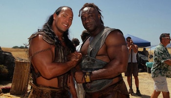 Dwayne Johnson y el fallecido