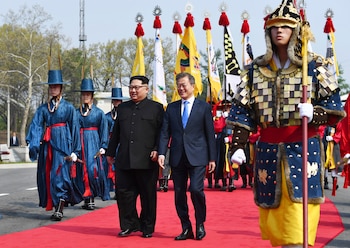 (Korea Summit Press Pool via AP)