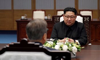 El dictador norcoreano Kim Jong-un