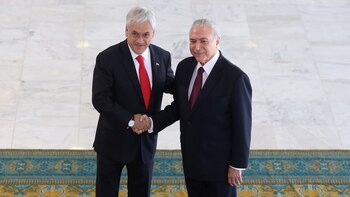 Piñera y Temer (EFE)