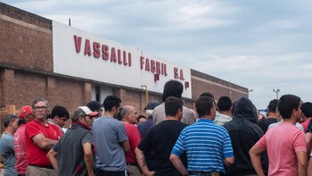 En una asamblea los trabajadores
