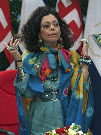 Rosario Murillo, la vicepresidenta de