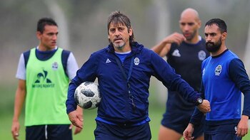 Darío Ortíz, técnico interino de