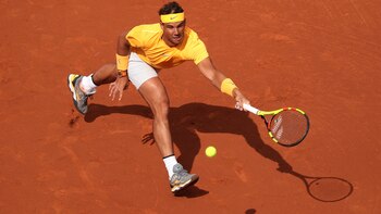 Rafael Nadal en la final