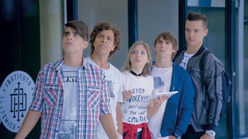 Mariano Gonzalez con sus compañeros de O11CE