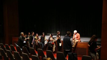 Al final del encuentro, se