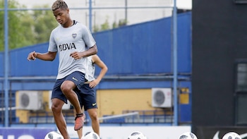 Wilmar Barrios, tras recuperarse de