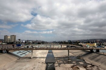 La caravana colapsó la capacidad
