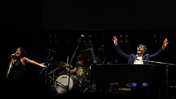 Fito Páez y su banda