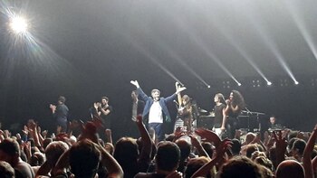 El cierre del show (Infobae)