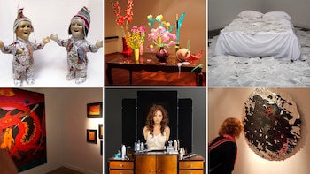 La muestra reúne obras de