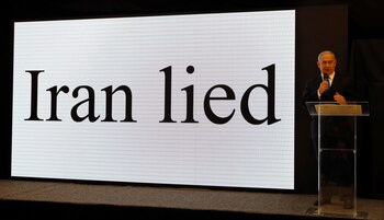 El premier israelí denunció el