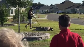 Al Roberts en pleno trabajo