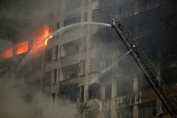 El capitán Marcos Palumbo, portavoz