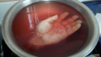 Uno de los empleados del