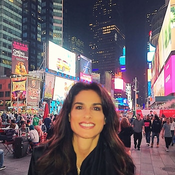 Gabriela Sabatini, lejos del tenis