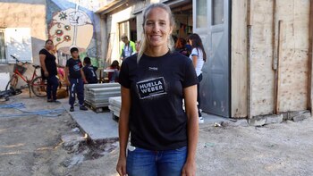 Ana se convirtió en la mejor del país en su práctica y escribió la historia dorada con parejas distintas