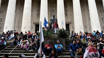 Militantes de los movimientos sociales