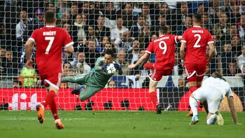 Las atajadas de Keylor Navas dieron