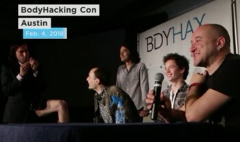 Aaron Traywick en el momento