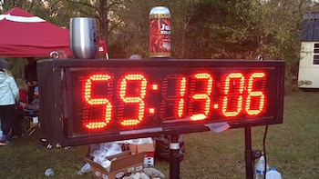 El tiempo que marcó el último ganador, Guillaume Calmettes