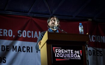 Nicolás Del Caño, precandidato a