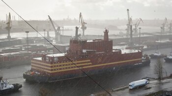 El “Chernobyl flotante” fue fabricado