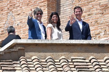 Dos de las tres víctimas