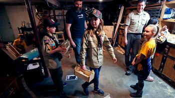 Las niñas y niños hacen