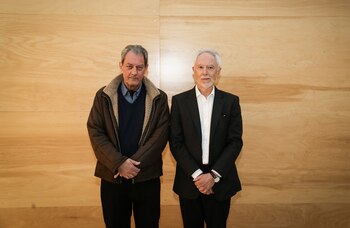 Paul Auster y John M.