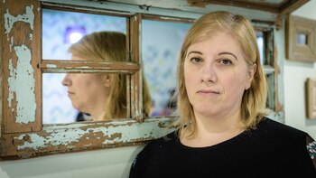 Laura Vargas, mamá de la beba que fue “desconectada” a 50 días de nacer (Martín Rosenzveig)