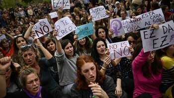 Concentración en Pamplona a fines