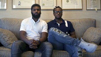 Rashon Nelson y Donte Robinson.