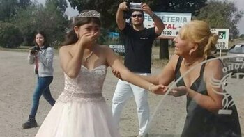 El momento en que la