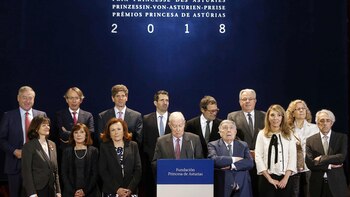 El jurado del premio Princesa