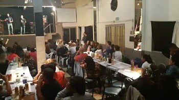 “Pato” se subió al escenario