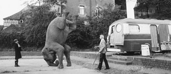 Los artistas bajo la carpa