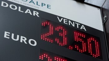 El dólar llegó hoy a