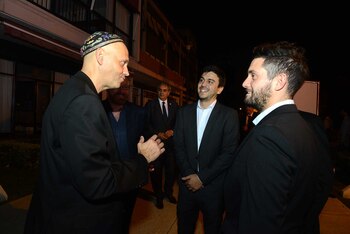 Los jóvenes dialogaron con el