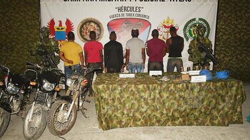 Seis disidentes de las FARC